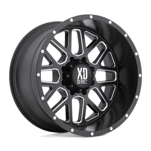 XD XD820 20X9 5X5.5 S-BLK MILL 00MM Wheels