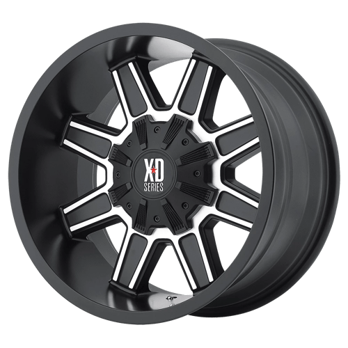 XD XD823 20X9 5X5.0/5.5 S-BLK MACH 18MM Wheels