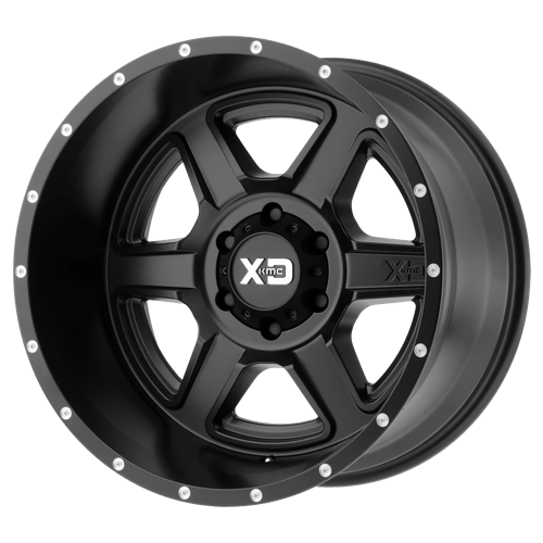 XD XD832 18X9 6X5.5 S-BLK 00MM Wheels