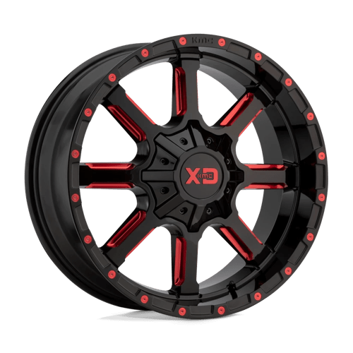 XD XD838 20X9 8X6.5 G-BLK MILL RTCC 00MM Wheels