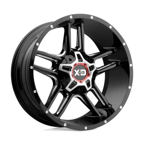 XD XD839 20X9 5X5.0/5.5 G-BLK MILL 18MM Wheels