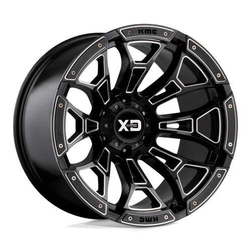XD XD841 20X12 8X6.5 G-BLK MILL -44MM Wheels