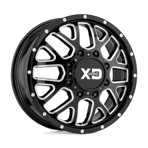 XD XD843 20X8.25 8X6.5 G-BLK MILL 127MM Wheels
