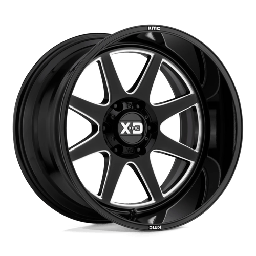 XD XD844 20X12 5X5.5 G-BLK MILL -44MM Wheels