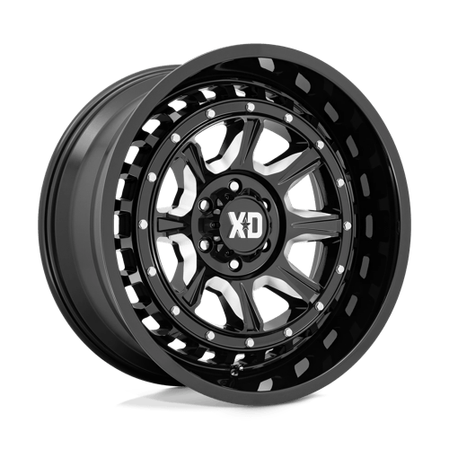 XD XD866 22X10 8X6.5 G-BLK-MILL -18MM Wheels