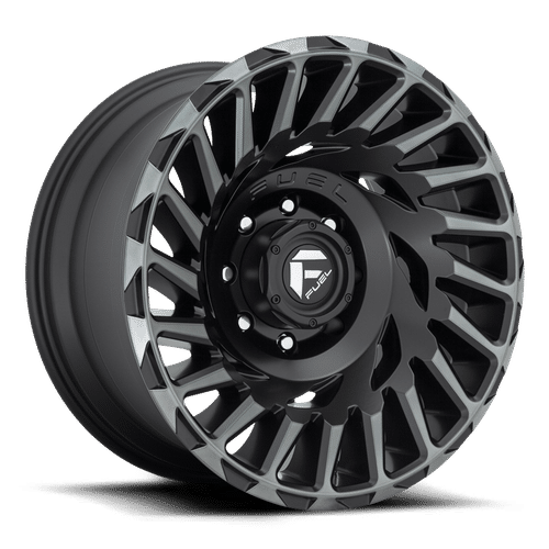 Fuel MATTE MACHINED DOUBLE DARK TINT D683 CYCLONE 20x10 8x180 Wheels