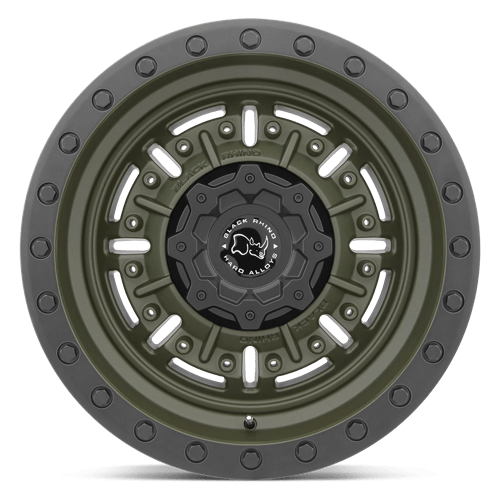 Black Rhino Hard Alloys BR ABRAMS 20X9.5 6X139 -2 112 OD GRN Wheels