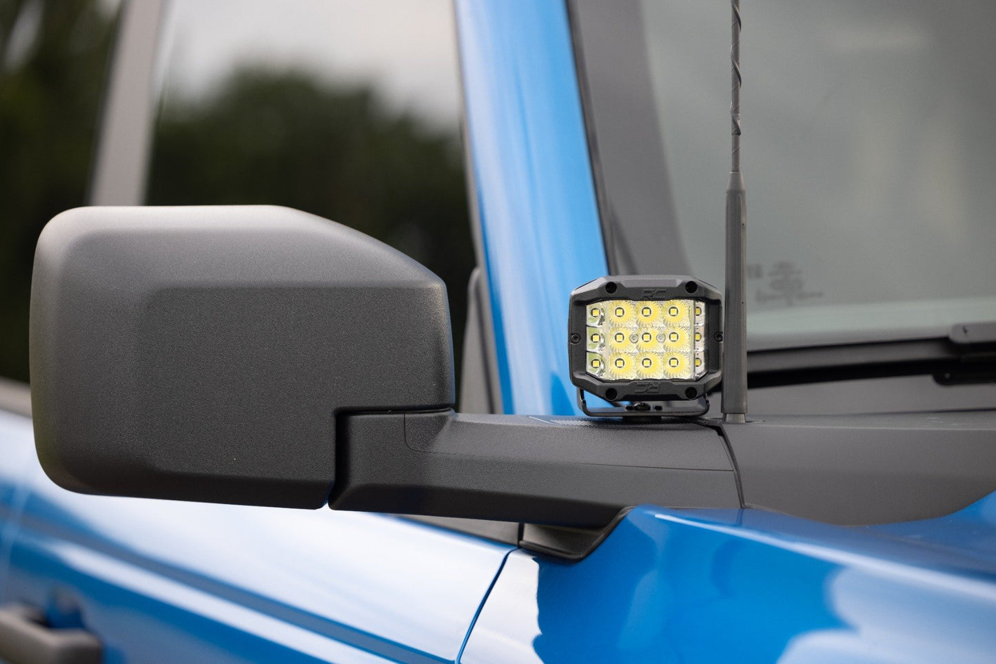 LED Light Kit | Ditch Mount | 2" Black Pair | White DRL | Ford Bronco (21-25)
