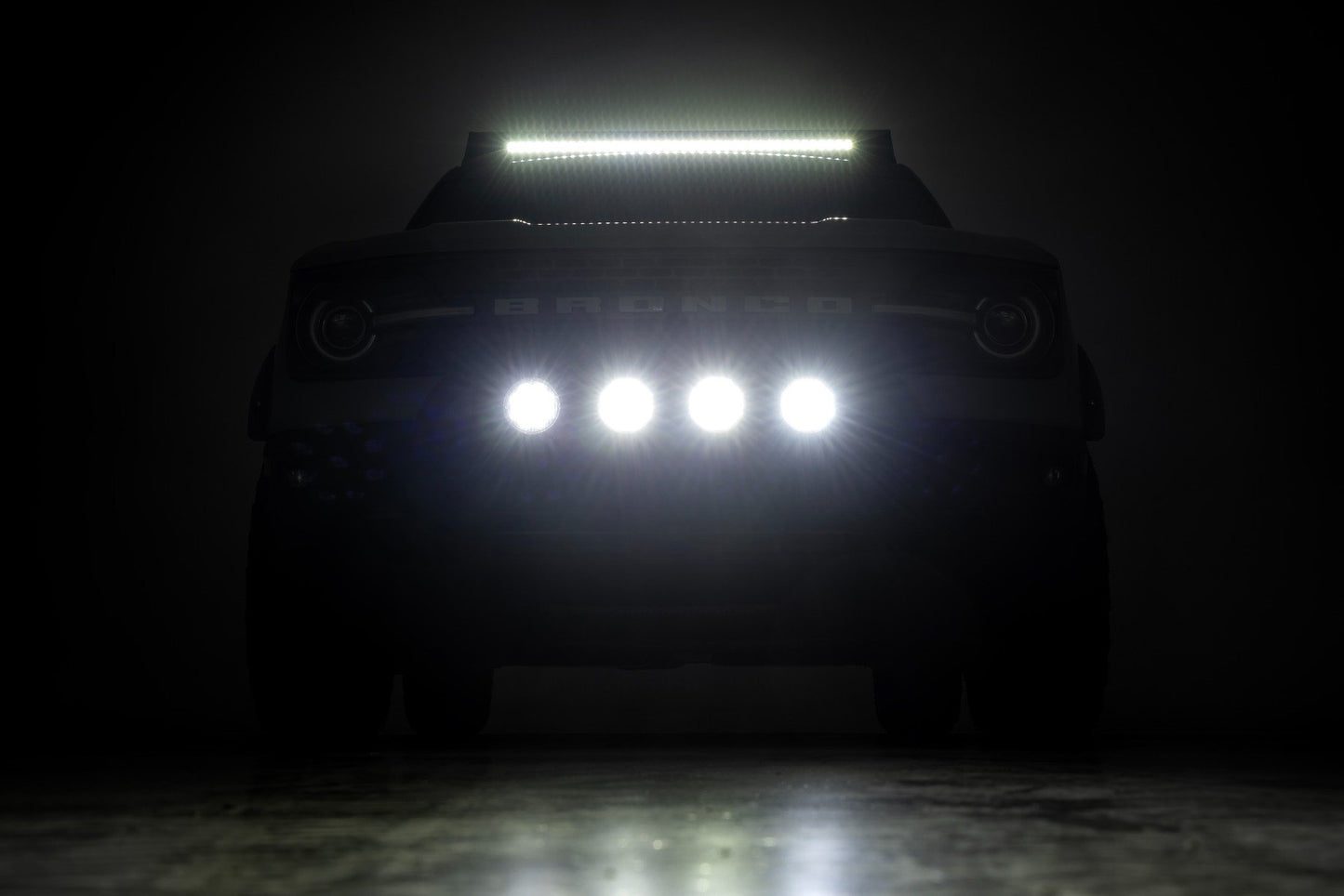 Nudge Bar | w/ Tow Hooks | 20 Inch Spectrum LED | Ford Bronco Sport 4WD (2021-2024)