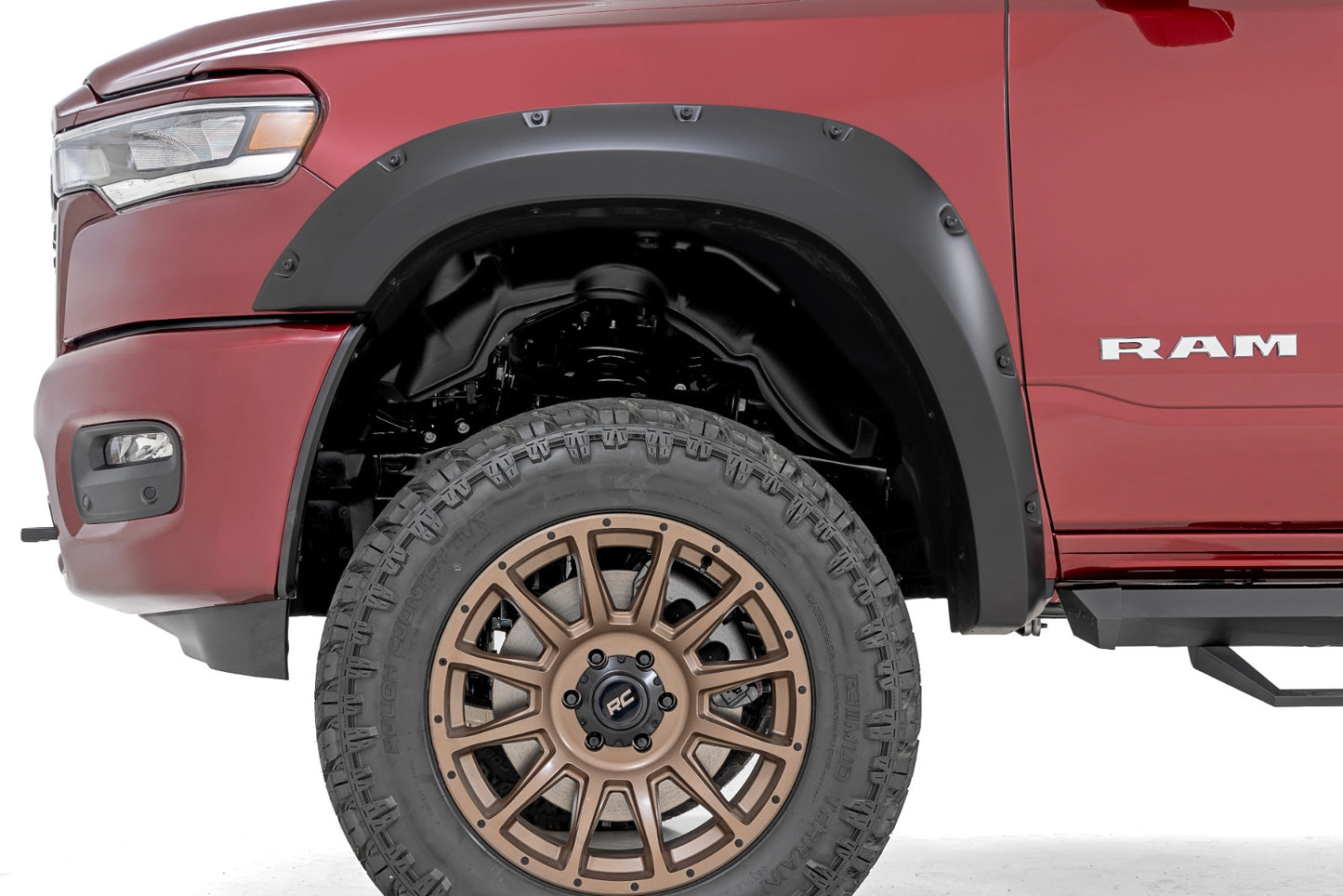 Pocket Fender Flares | PW7 Bright White | Ram 1500 2WD/4WD (2025-2026)