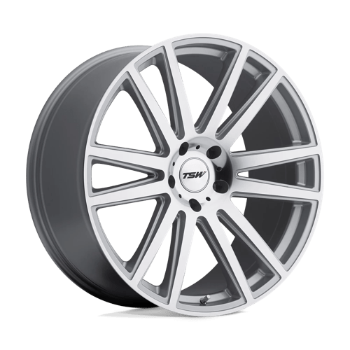 TSW TWGAT 20X10 5X112 SLV MIR FACE 44MM Wheels
