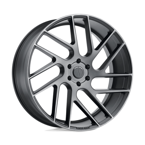 Status STJGR 24X9.5 5X120 CARB-GRPHT 30MM Wheels