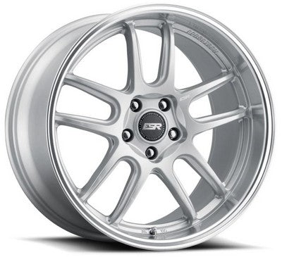 ESR Wheels AP8 Hyper Silver Machined Lip 18x10.5 5x114.3 et22 cb72.6