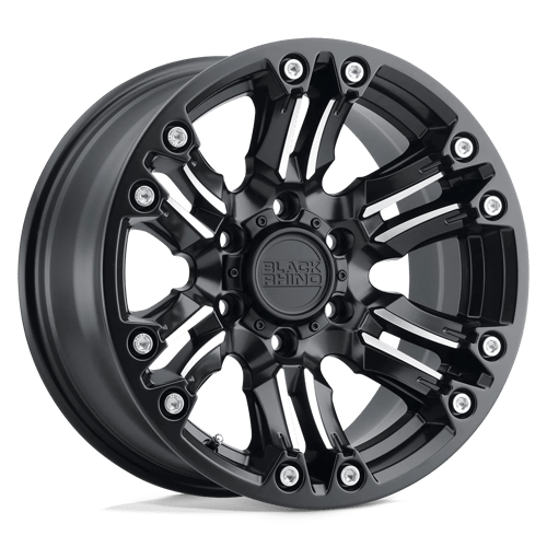 Black Rhino BRASG 17X8.5 5X5.5 M-BLK-MCH 0MM Wheels