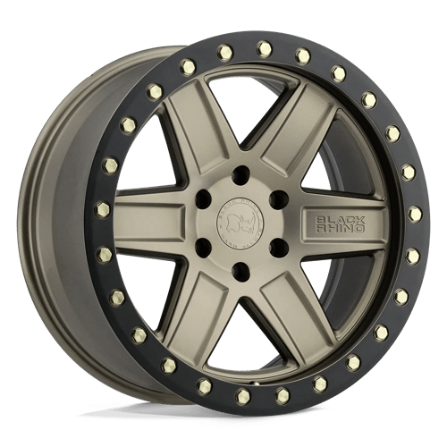 Black Rhino BRATA 18X9.5 6X5.5 M-BRNZ-BRS-BLTS 12MM Wheels