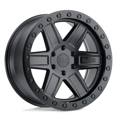 Black Rhino BRATA 18X9.5 6X5.5 M-BLK-BLK-BLTS 12MM Wheels