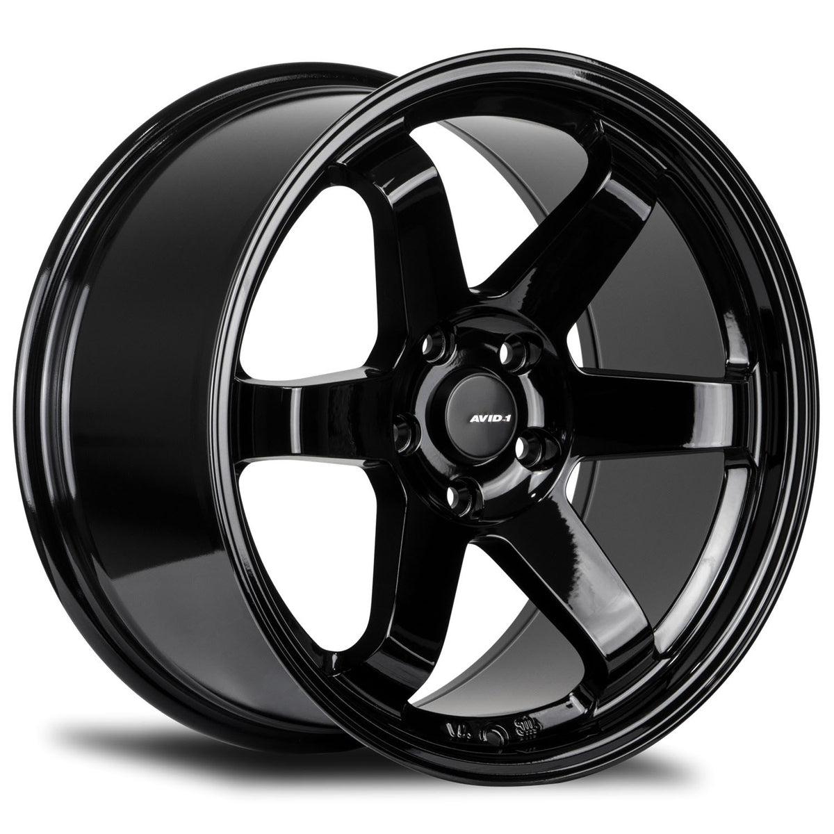 Avid 1 Wheels AV-06 Gloss Black 18x9.5 5x120 et32 cb73.1