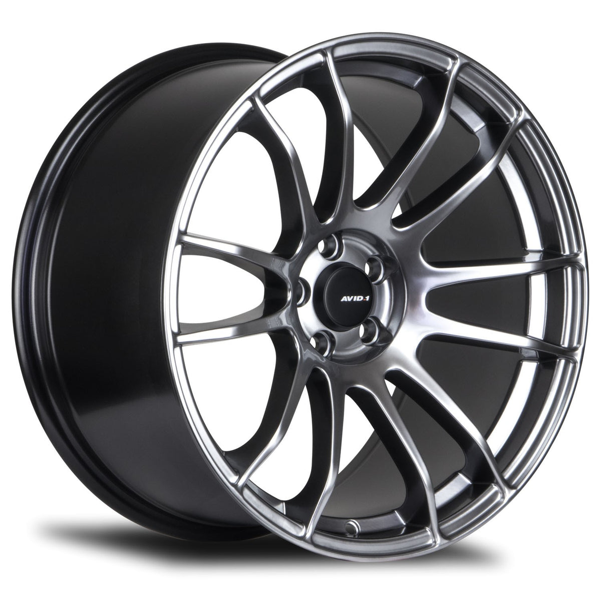 Avid 1 Wheels AV-20 HYPER BLACK 18x9.5 5x114.3 et22 cb73.1