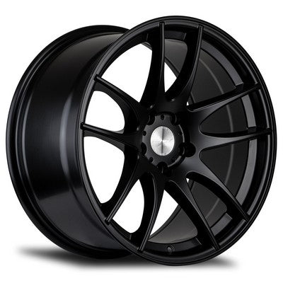 AV-32 MATTE BLACK 18x8.5 5x100 et35 cb73.1