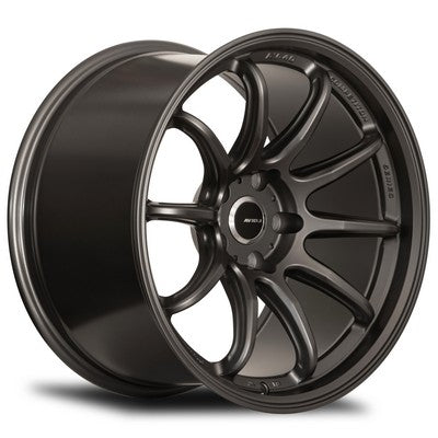 Avid 1 Wheels AV-40 Matte Graphite 18x8.5 5x100 et35 cb73.1