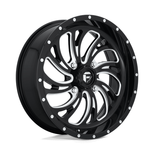 Fuel GLOSS BLACK MILLED D641 18x7 4x156 Wheels