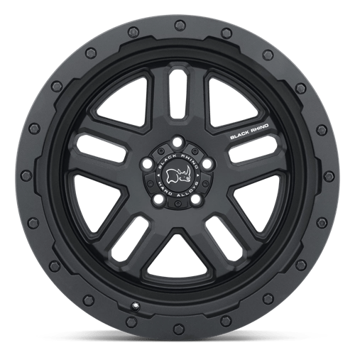 Black Rhino Hard Alloys BR BARSTOW 17X8 5X114 +30 76 TXT M-BLK Wheels