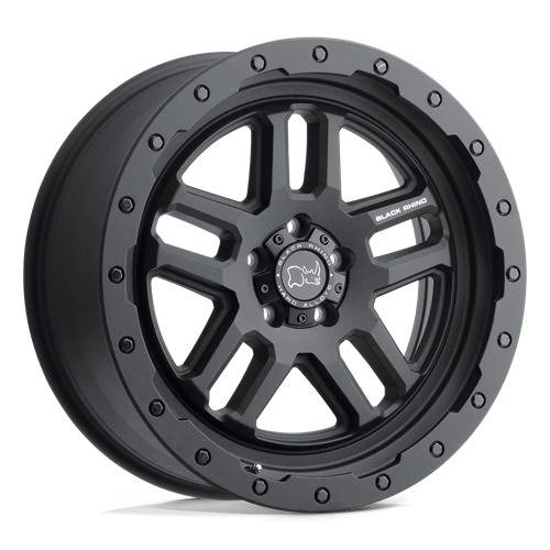 Black Rhino BRBTW 17X8 6X130 TXT-M-BLK 38MM Wheels