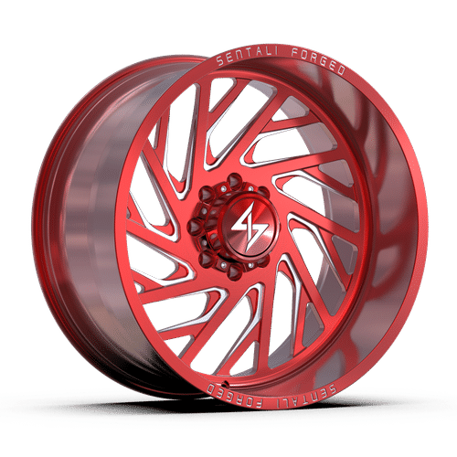 Sentali Forged Red Milled SF7RM 24x14 6x135 Wheels
