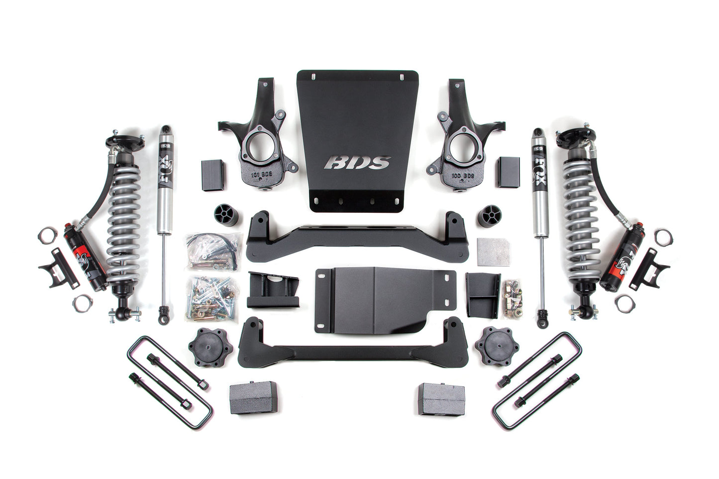 4 Inch Lift Kit | FOX Performance Elite Coil-Over | Chevy Silverado or GMC Sierra 1500 (07-13) 4WD