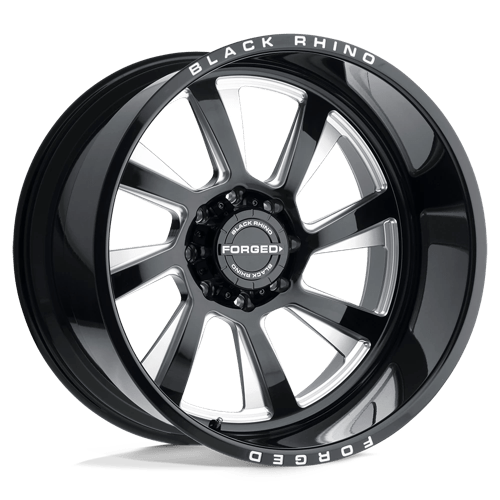 Black Rhino BRBLR 22X14 6X5.5 G-BLK-MILL -76MM Wheels