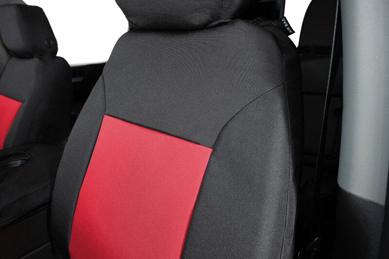 Covercraft 19-24 Dodge RAM 2500/3500/4500/5500 Endura PrecisionFit Front Row Seat Covers - Red/Blk