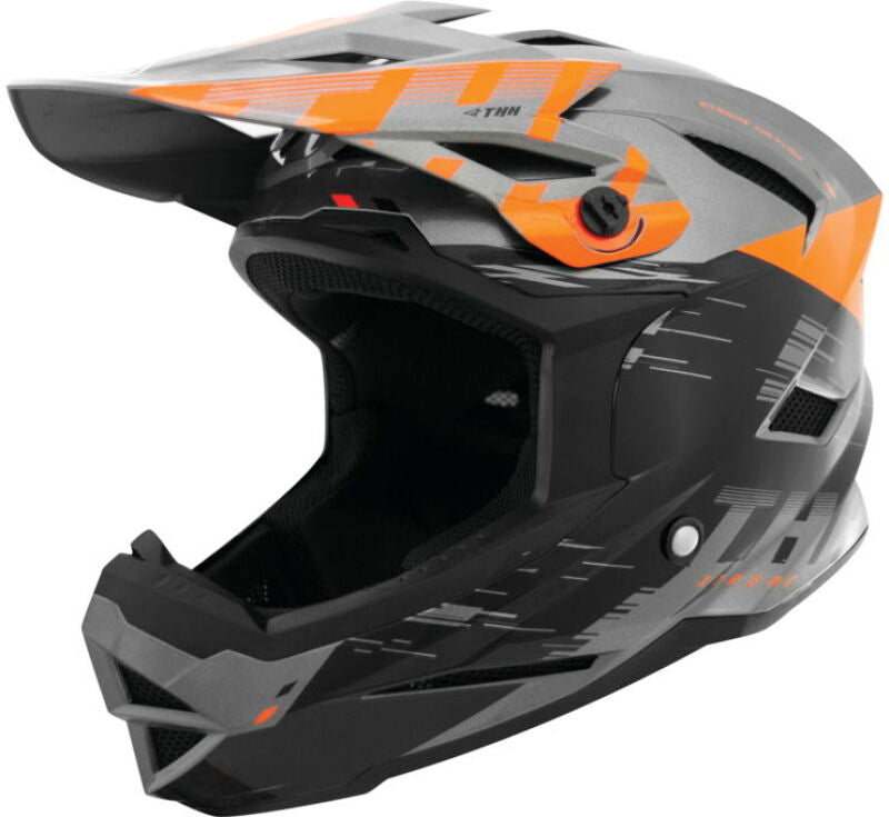 THH Helmets T-42 BMX Xtreme Gray/Orange - XS