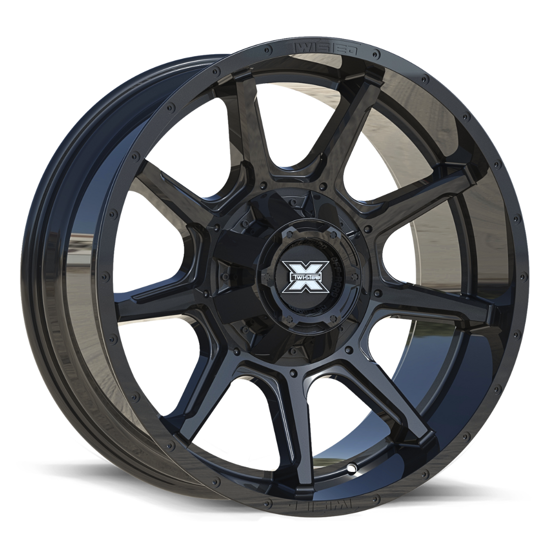 TW2 20x9 8x165.1/8x170 12 Gloss Black