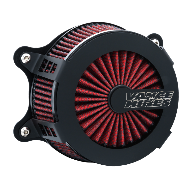 Vance & Hines HD Touring/Softail Cage Fighter Intake Black