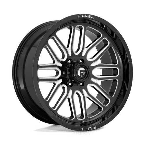 Fuel GLOSS BLACK MILLED D662 20x9 6x139.7 Wheels