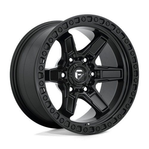 Fuel MATTE BLACK D697 17x9 5x127 Wheels