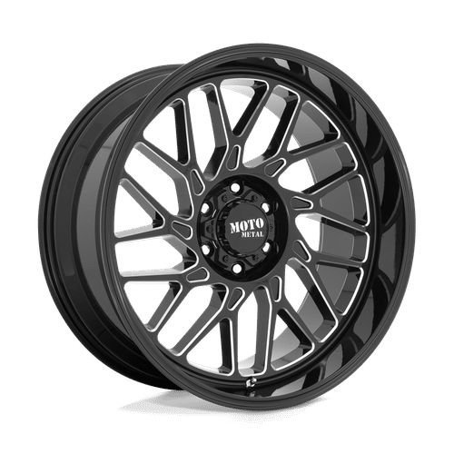 Moto Metal GLOSS BLACK MILLED MO805 22x10 8x180 Wheels