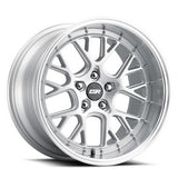 ESR Wheels CUSTOM DRILL CS11 18X10.5 +22 72.56 HYPER SILVER MACHINE LIP..PCD: