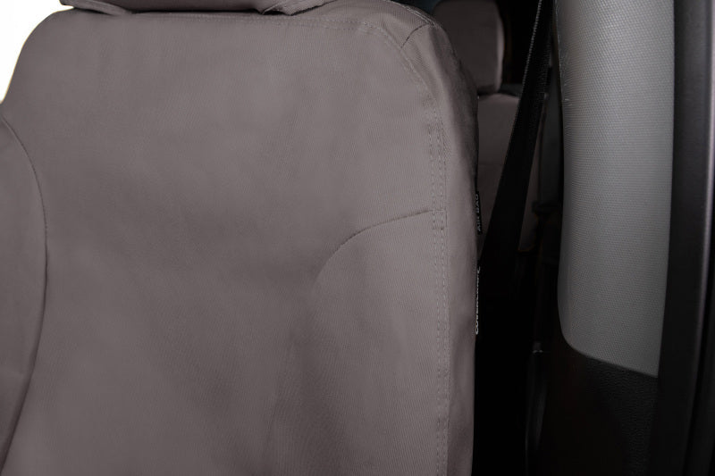 Covercraft 11-24 Dodge Ram Polycotton SeatSaver Custom Second Row Seat Covers - Misty Grey