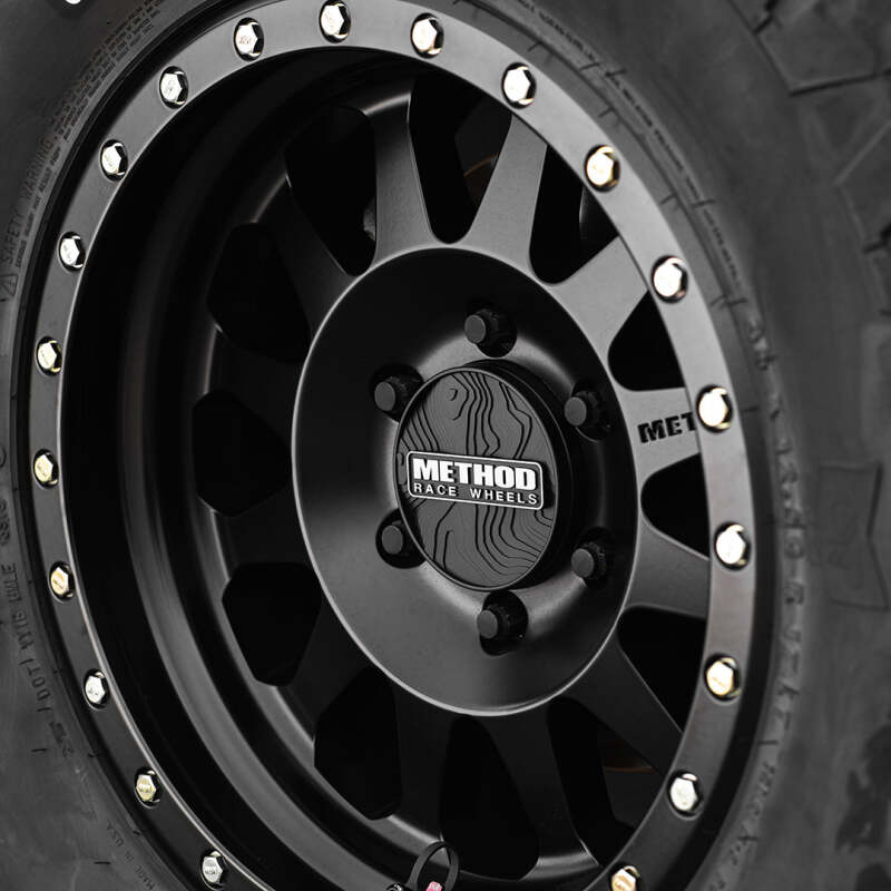 Method Race Wheels Top Snap In Center Cap 86 mm - Black