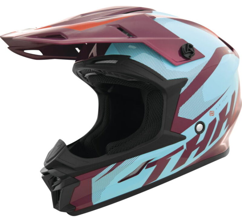 THH Helmets T710XR Airtech Burgundy/Blue - 2XL
