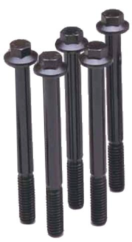 ARP M10 x 1.25 x 30 Hex Black Oxide Bolts (5/pkg)