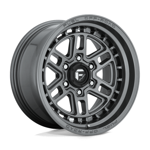 Fuel MATTE GUN METAL D668 17x9 6x139.7 Wheels