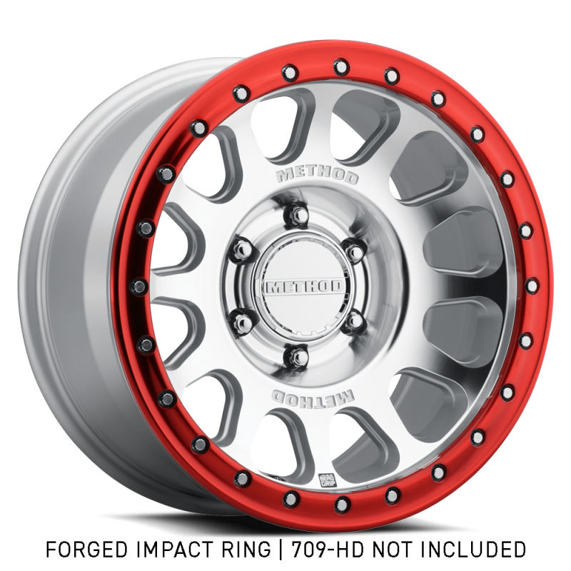 Method Beadlock Ring - 17in Forged - Style 1 - Red