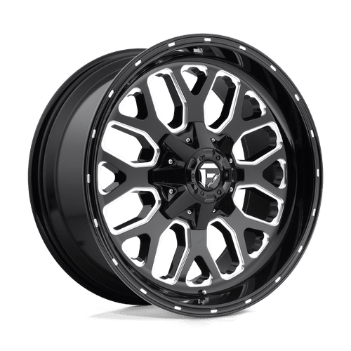 Fuel GLOSS BLACK MILLED D588 20x10 8x165.1 Wheels