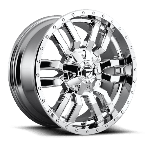 Fuel D631 20x10 8x180 -18 CHROME PLATED