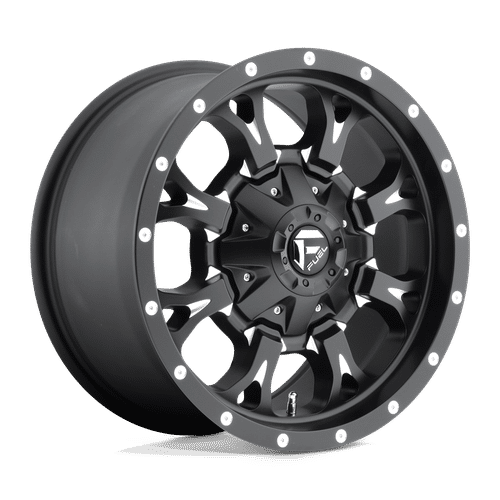 Fuel MATTE BLACK MILLED D517 17x9 6x135/6x139.7 Wheels