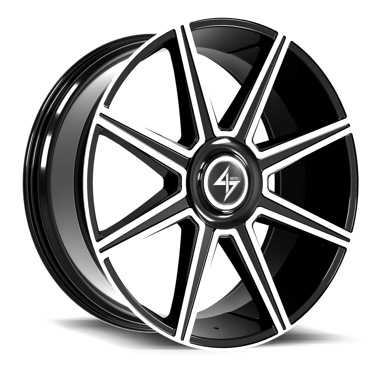 Aristocrat 20x9 5x112 / 5x114.3 +34 Gloss Black Machined