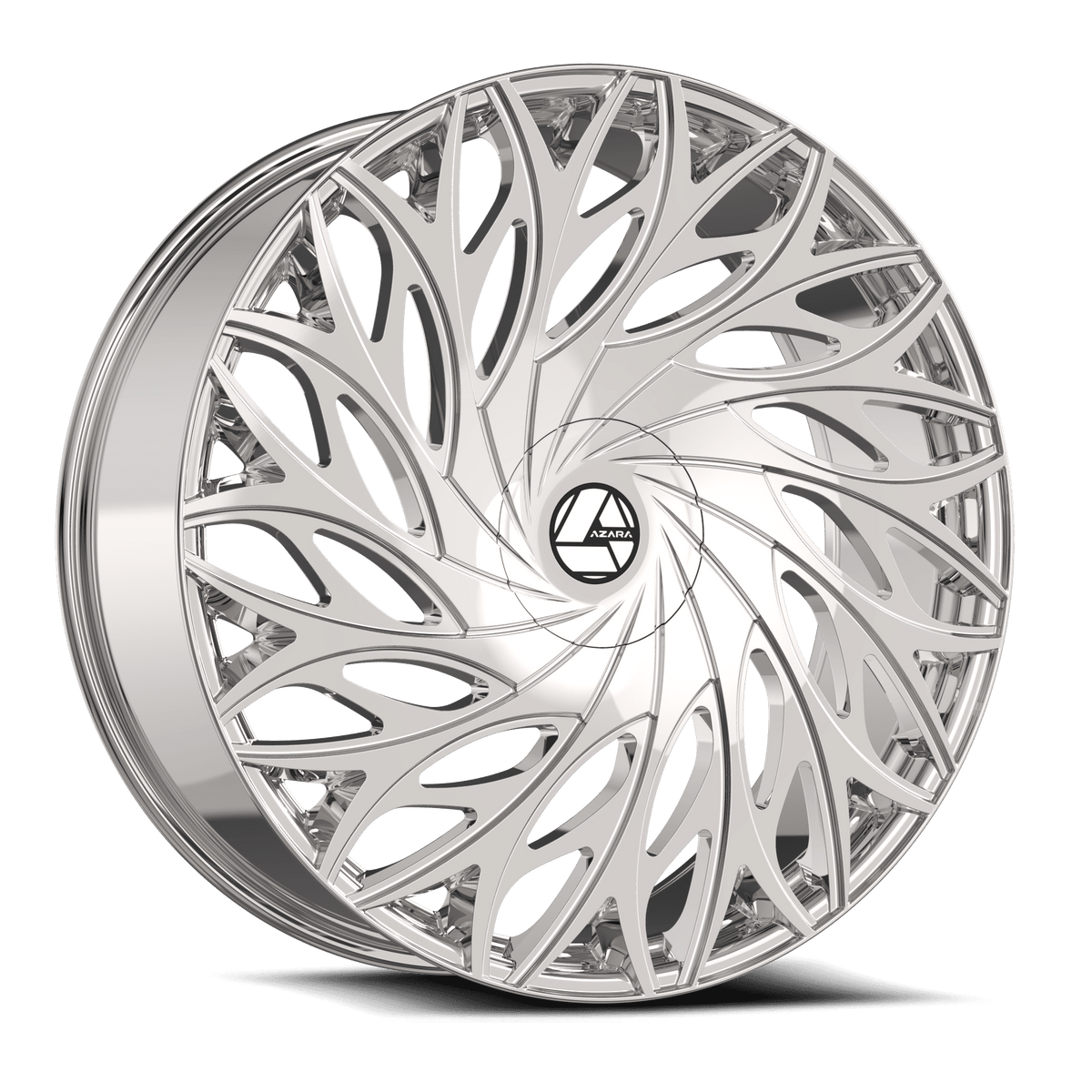 AZARA AZA-525 22x8.5 5x112/5x114.3 38 Nano Chrome
