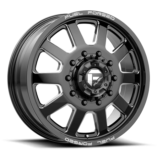 Fuel Mono D09 22X8.25 10X225 MT-BLK-MIL 105MM Wheels